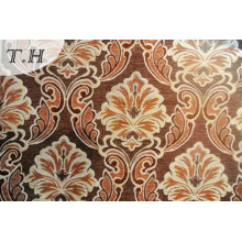 Best Sellling 100% Poliéster Design Jacquard Chenille Uphostery Fabric para Sofá